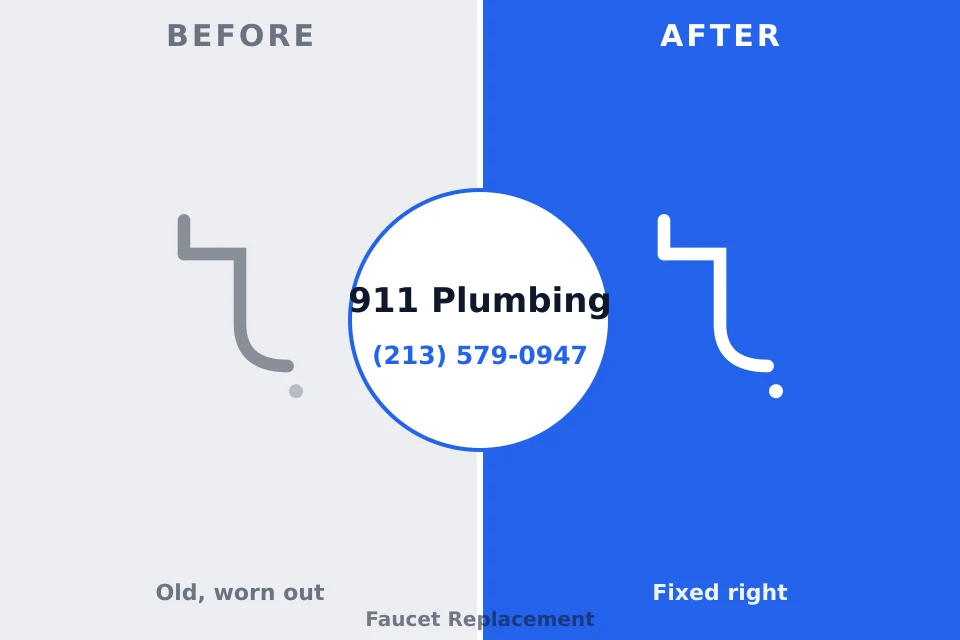 Before and after: plumbing company Pulaski, NY